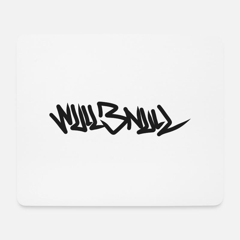 030 Berlin - Graffiti Handstyle - Mousepad (Querformat) - Weiß