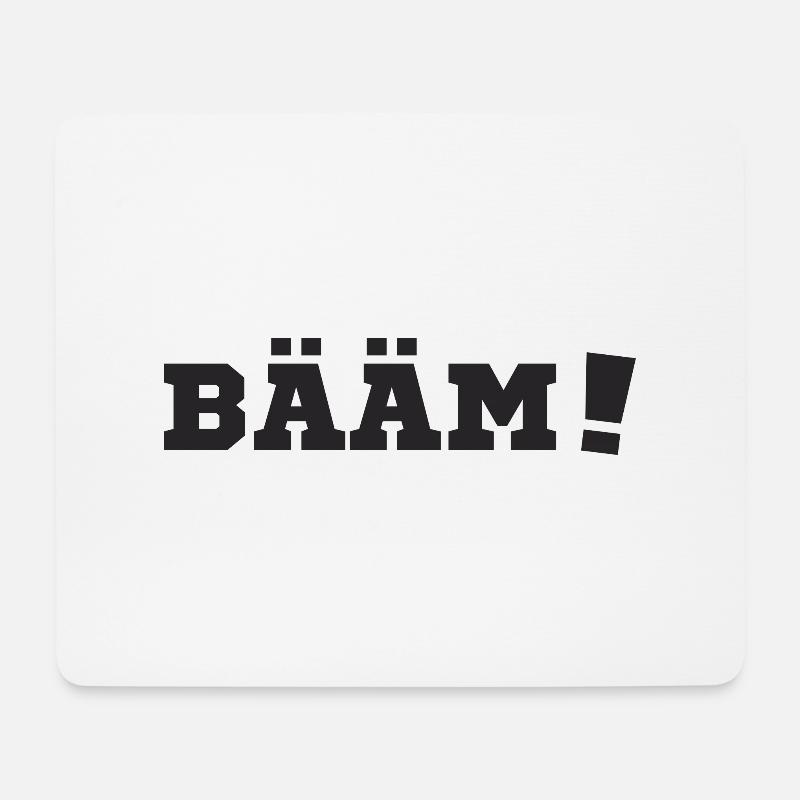 Bääm - there I am - Mouse Pad (horizontal) - white