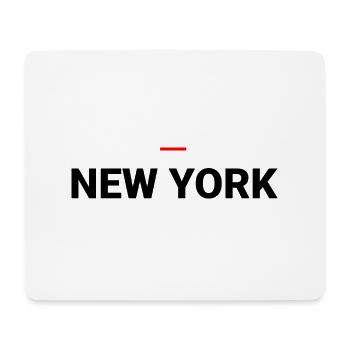 NEW YORK - Mousepad (Querformat) - Weiß - Vorne