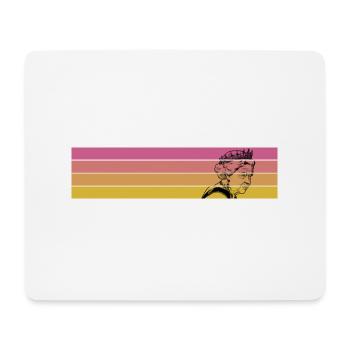 Elizabeth II Retro Vintage Queen Elizabeth 2 - Mousepad (Querformat) - Weiß - Vorne