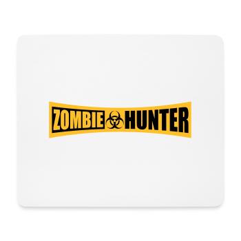 zombie hunter Halloween quote - Mouse Pad (horizontal) - white - Front