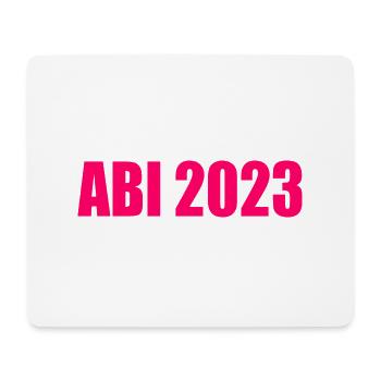 Abi 2023 - Mousepad (Querformat) - Weiß - Vorne