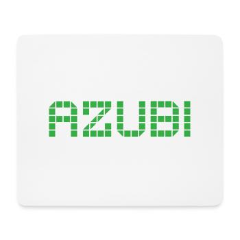Azubi Tshirt 2 23 gruen - Mousepad (Querformat) - Weiß - Vorne