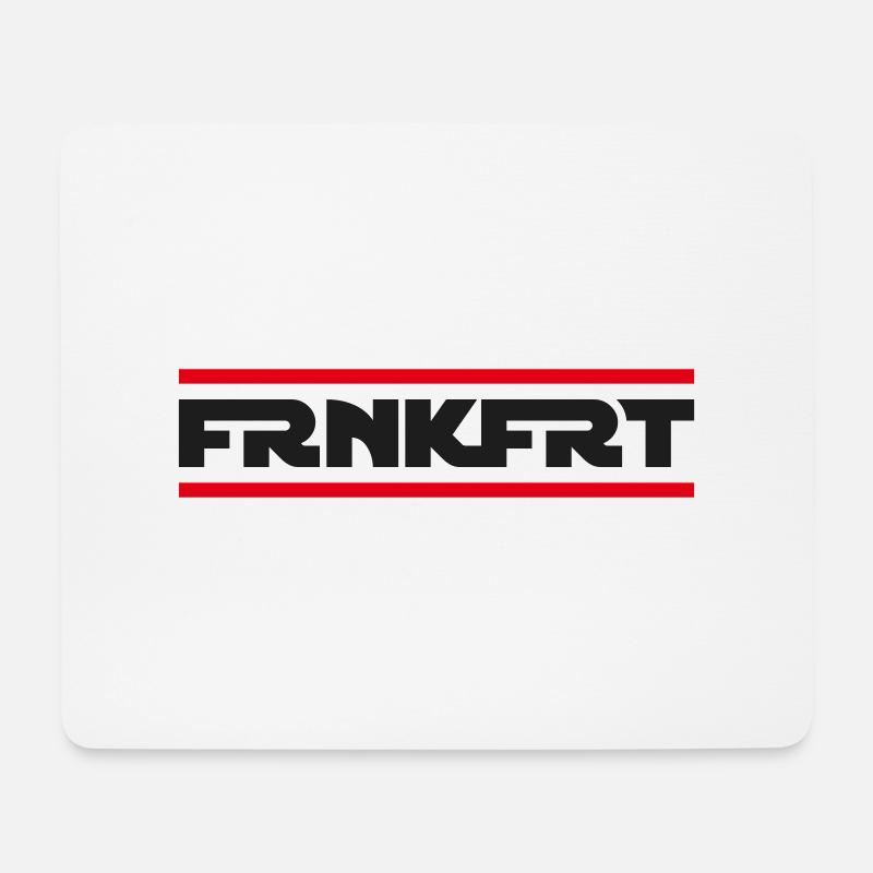 FRNKFRT - Mousepad (Querformat) - Weiß
