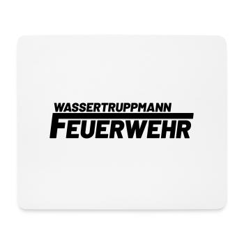 Wassertruppmann Freiwillige Feuerwehr - Mousepad (Querformat) - Weiß - Vorne