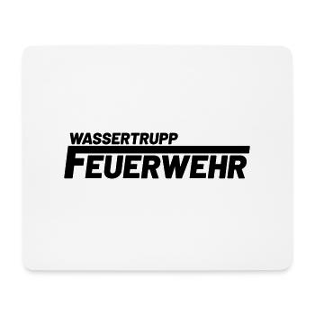 wassertrupp freiwillige feuerwehr - Mousepad (Querformat) - Weiß - Vorne