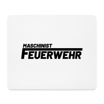 Maschinist Freiwillige Feuerwehr - Mousepad (Querformat) - Weiß - Vorne