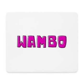 Wambo - Mousepad (Querformat) - Weiß - Vorne