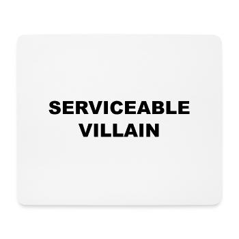 Brauchbarer Bösewicht Lustige humorvolle Neuheit Slogan - Mousepad (Querformat) - Weiß - Vorne