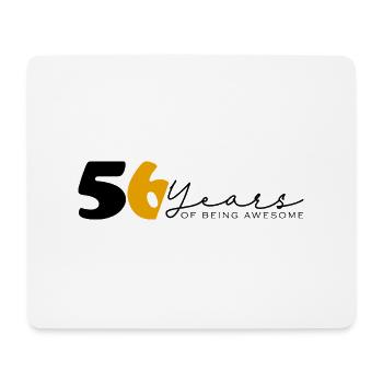 Vintage 1968 Drôle 56 ans Bday Hommes Femmes - Tapis de souris (format paysage) - blanc - Devant