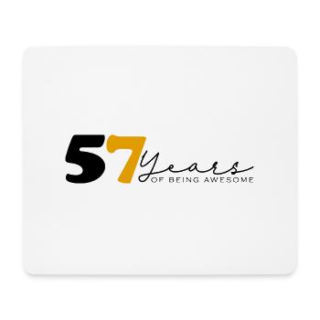 Jahrgang 1967 Lustig 57 Jahre alt Bday Männer Frauen - Mousepad (Querformat) - Weiß - Vorne