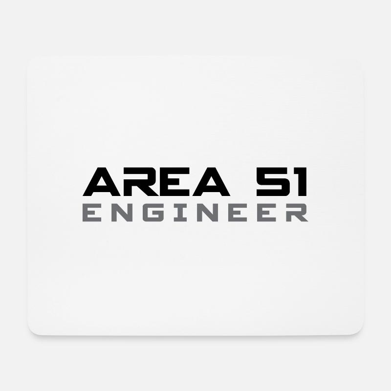 AERA 51 INGENIEUR - Mousepad (Querformat) - Weiß