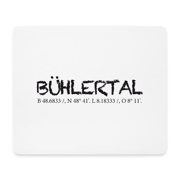BT - Mousepad (Querformat) - Weiß - Vorne