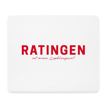 Ratingen Fan T-Shirt – Must-have für Fans! - Mousepad (Querformat) - Weiß - Vorne