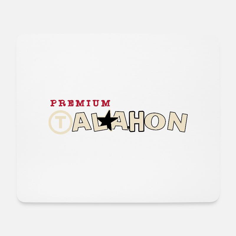 Premium Talahon - Mousepad (Querformat) - Weiß