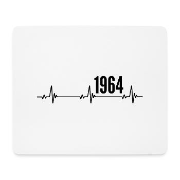 1964 Gift 1964 Retro 1964 Original 1964 Vintage - Mouse Pad (horizontal) - white - Front