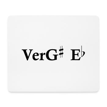VerGis(s) Es - Mousepad (Querformat) - Weiß - Vorne
