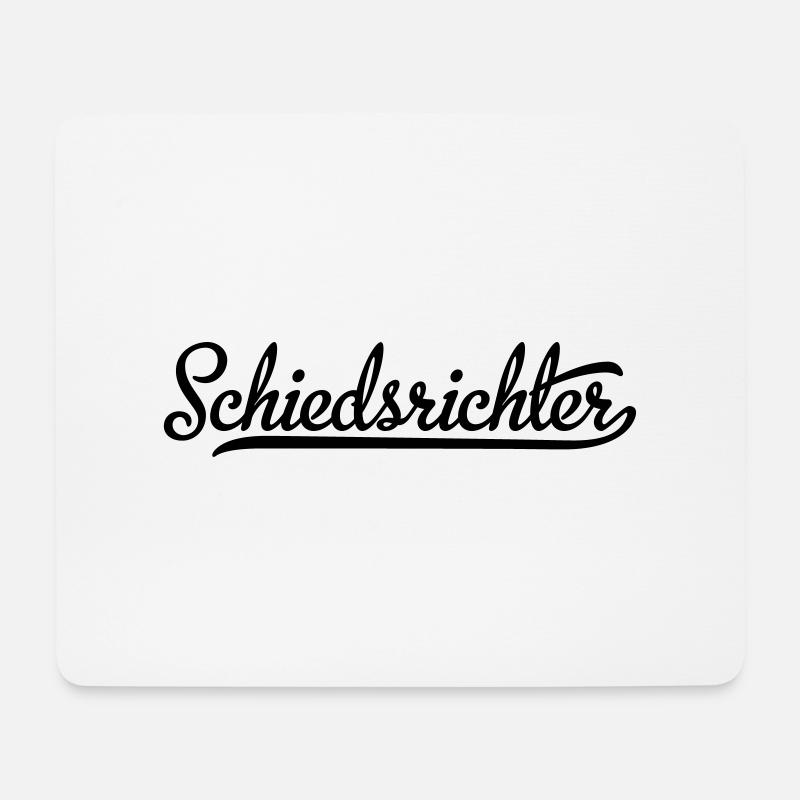 Schiedsrichter - Mousepad (Querformat) - Weiß