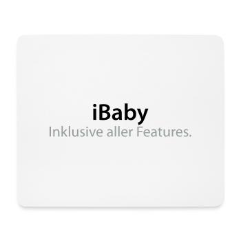 iBaby - Mousepad (Querformat) - Weiß - Vorne