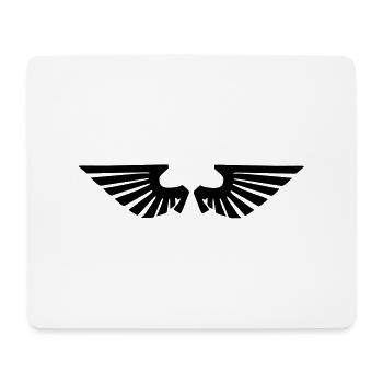 flügel - Mousepad (Querformat) - Weiß - Vorne