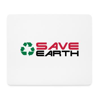Recycling__V007 - Mouse Pad (horizontal) - white - Front