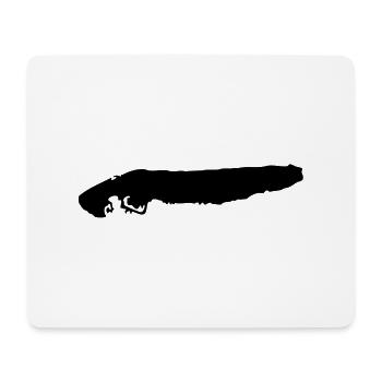norderney__f1 - Mousepad (Querformat) - Weiß - Vorne