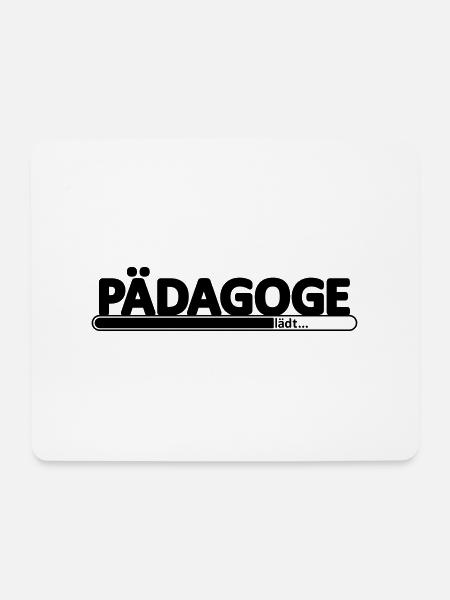 Pädagoge // Pädagogin //Erziehungswissenschaftler - Mousepad (Querformat) - Weiß