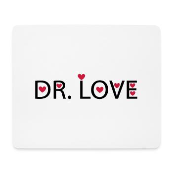 Dr. Love - Mouse Pad (horizontal) - white - Front