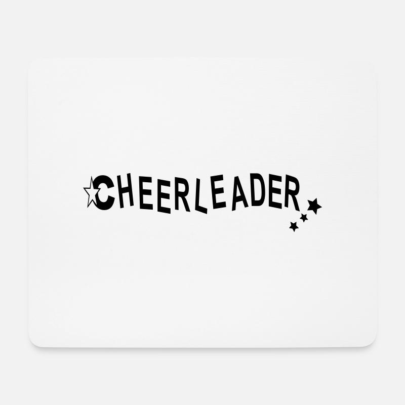 cheerleaderstar - Mousepad (Querformat) - Weiß