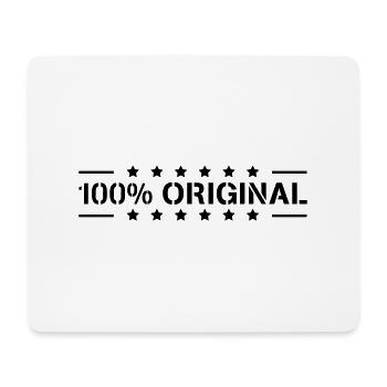 100% Original Star Logo Design - Mouse Pad (horizontal) - white - Front