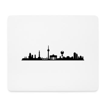 Berlin Classic - Mousepad (Querformat) - Weiß - Vorne