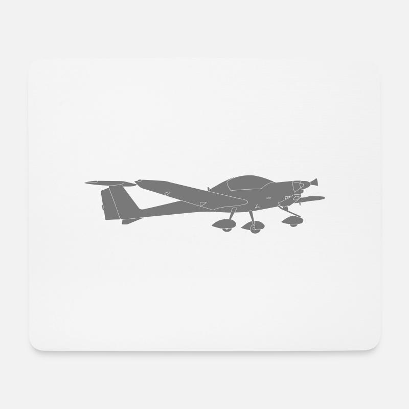 Diamond DA20 Katana - Mousepad (Querformat) - Weiß