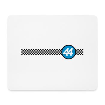 Racing 44 - Mousepad (Querformat) - Weiß - Vorne