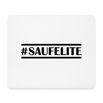 saufelite_001 - Mousepad (Querformat) - Weiß - Vorne