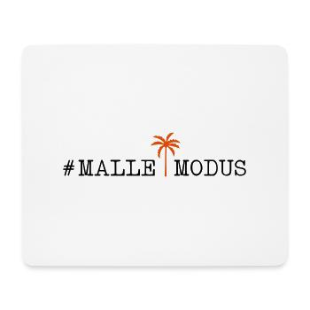 malle modus palme - Mousepad (Querformat) - Weiß - Vorne