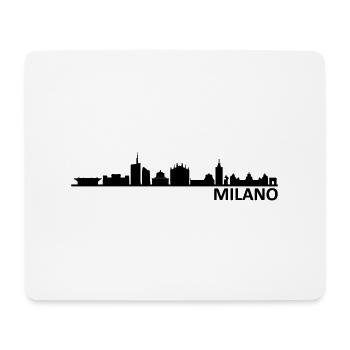 MILAN Milano Italy Skyline City - Mouse Pad (horizontal) - white - Front