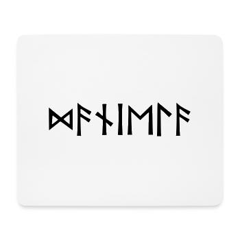 Name - Daniela - in runes - Mouse Pad (horizontal) - white - Front