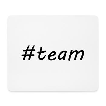 #team - Mouse Pad (horizontal) - white - Front
