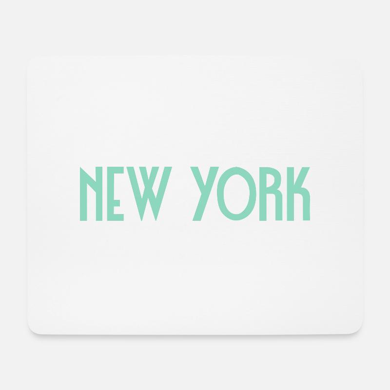 New York - Mousepad (Querformat) - Weiß