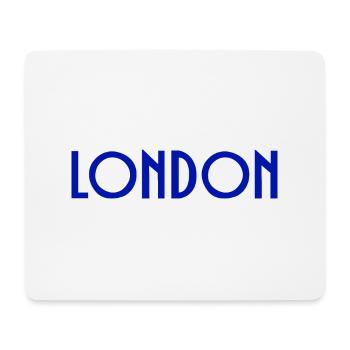 London - Mousepad (Querformat) - Weiß - Vorne
