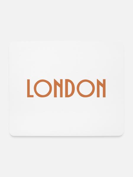 London - Mouse Pad (horizontal) - white