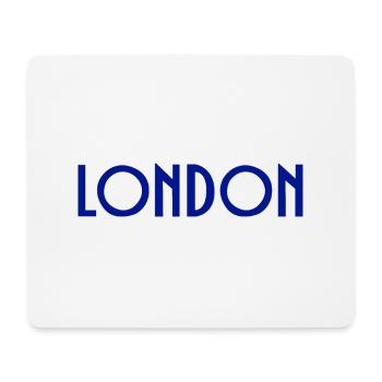London - Mousepad (Querformat) - Weiß - Vorne