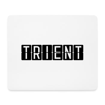 Trient Flughafentafel - Mousepad (Querformat) - Weiß - Vorne