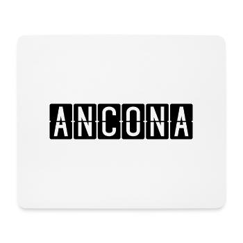 Ancona Flughafentafel - Mousepad (Querformat) - Weiß - Vorne