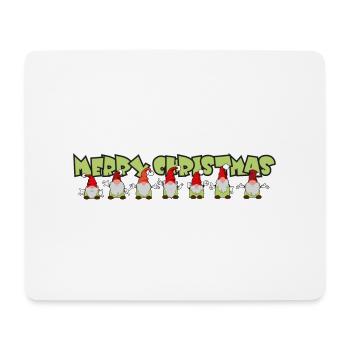 Merry Christmas Christmas Elves - Mouse Pad (horizontal) - white - Front
