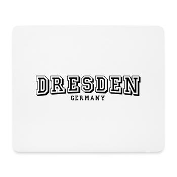 Dresden - Mousepad (Querformat) - Weiß - Vorne