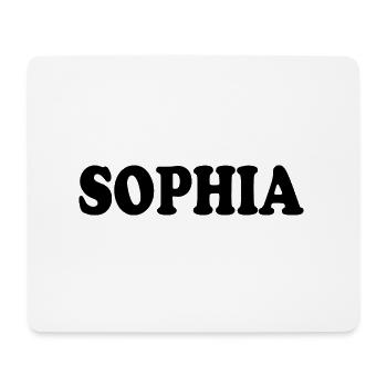 Sophia - Mouse Pad (horizontal) - white - Front