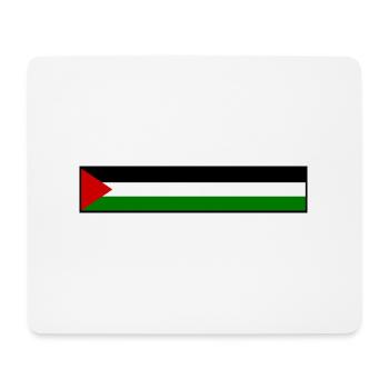 Free palestine - Mouse Pad (horizontal) - white - Front