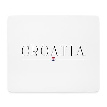 I love Croatia - Mouse Pad (horizontal) - white - Front
