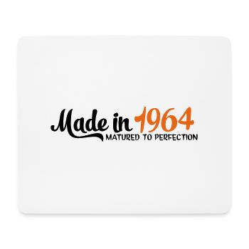 1964 - Mousepad (Querformat) - Weiß - Vorne